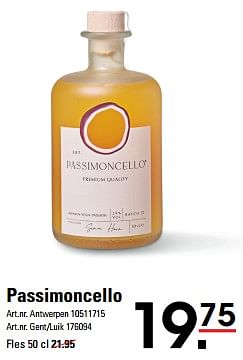 Promoties Passimoncello - PASSIMONCELLO - Geldig van 16/05/2024 tot 03/06/2024 bij Sligro