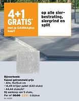 Promoties Kassei getrommeld - Huismerk - Gamma - Geldig van 15/05/2024 tot 21/05/2024 bij Gamma
