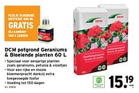 Promoties Dcm potgrond geraniums + bloeiende planten - DCM - Geldig van 15/05/2024 tot 21/05/2024 bij Gamma