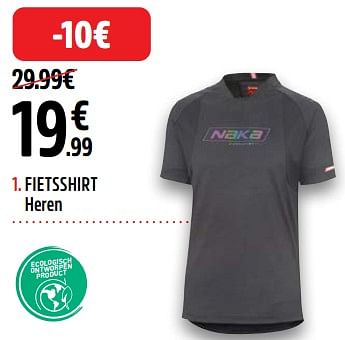 Promoties Fietsshirt heren - Nakamura - Geldig van 13/05/2024 tot 31/05/2024 bij Intersport