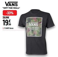 T shirt heren-Vans of the Wall