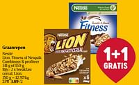 Promoties Breakfast cereal, lion - Nestlé - Geldig van 16/05/2024 tot 22/05/2024 bij Delhaize