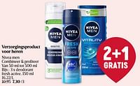 Promoties Deodorant fresh active - Nivea - Geldig van 16/05/2024 tot 22/05/2024 bij Delhaize