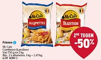 Promoties Frieten allumettes - Mc Cain - Geldig van 16/05/2024 tot 22/05/2024 bij Delhaize