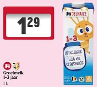 Promoties Groeimelk - Huismerk - Delhaize - Geldig van 16/05/2024 tot 22/05/2024 bij Delhaize