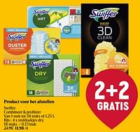Promoties Product voor het afstoffen stofdoekjes dry - Swiffer - Geldig van 16/05/2024 tot 22/05/2024 bij Delhaize