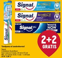 Promoties Tandenborstel classic fresh - Signal - Geldig van 16/05/2024 tot 22/05/2024 bij Delhaize