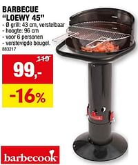 Barbecue loewy 45-Barbecook