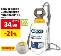 Promoties Druksproeier + onkruidkap standard - Hozelock - Geldig van 15/05/2024 tot 26/05/2024 bij Hubo