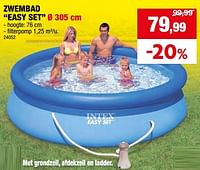 Zwembad easy set-Intex