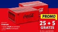Promoties Frisdrank - Coca Cola - Geldig van 22/05/2024 tot 28/05/2024 bij Lidl