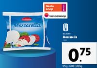 Promoties Mozzarella - Milbona - Geldig van 22/05/2024 tot 28/05/2024 bij Lidl