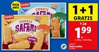 Promoties Safari cookies - Sondey - Geldig van 22/05/2024 tot 28/05/2024 bij Lidl