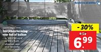 Promoties Inkijkbescherming voor hek of balkon - Livarno - Geldig van 22/05/2024 tot 28/05/2024 bij Lidl