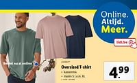 Promoties Oversized t-shirt - Livergy - Geldig van 22/05/2024 tot 28/05/2024 bij Lidl