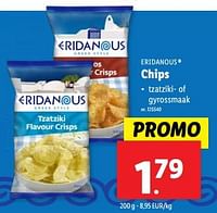 Promoties Chips - Eridanous - Geldig van 22/05/2024 tot 28/05/2024 bij Lidl