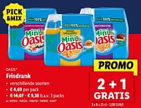 Frisdrank-Oasis