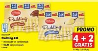 Promoties Pudding xxl - Milbona - Geldig van 22/05/2024 tot 28/05/2024 bij Lidl