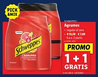 Promoties Agrumes - Schweppes - Geldig van 22/05/2024 tot 28/05/2024 bij Lidl
