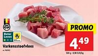 Promoties Varkensstoofvlees - Huismerk - Lidl - Geldig van 22/05/2024 tot 28/05/2024 bij Lidl