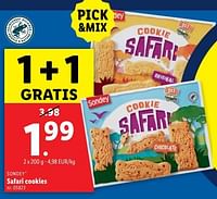 Promoties Safari cookies - Sondey - Geldig van 22/05/2024 tot 28/05/2024 bij Lidl