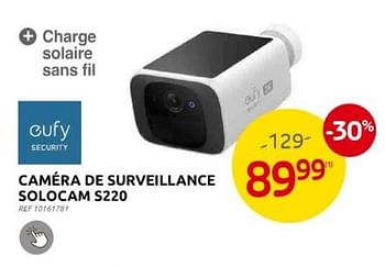 Promotions Eufy caméra de surveillance solocam s220 - Eufy - Valide de 15/05/2024 à 27/05/2024 chez Brico