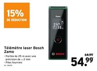 Promotions Télémètre laser bosch zamo - Bosch - Valide de 15/05/2024 à 21/05/2024 chez Gamma