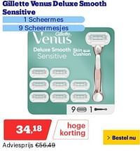 Gillette venus deluxe smooth sensitive-Gillette