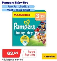 Pampers baby-dry paw patrol-editie-Pampers