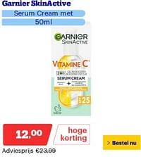 Garnier skinactive serum cream met-Garnier