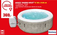 Promotions Jacuzzi madrid airjet - BestWay - Valide de 15/05/2024 à 26/05/2024 chez Hubo