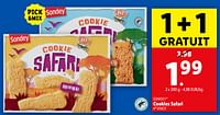 Promotions Cookies safari - Sondey - Valide de 22/05/2024 à 28/05/2024 chez Lidl