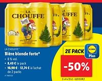 Promotions Bière blonde forte - Brasserie d'Achouffe - Valide de 22/05/2024 à 28/05/2024 chez Lidl