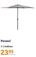 Promotions Parasol - Produit Maison - Action - Valide de 15/05/2024 à 21/05/2024 chez Action