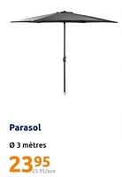 Promotions Parasol - Produit Maison - Action - Valide de 15/05/2024 à 21/05/2024 chez Action