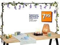 Promotions Support pour décoration de table à pince - Produit Maison - Action - Valide de 15/05/2024 à 21/05/2024 chez Action