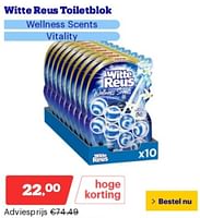 Promoties Witte reus toiletblok - Witte reus - Geldig van 14/05/2024 tot 19/05/2024 bij Bol.com