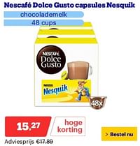 Nescafe dolce gusto capsules nesquik-Nescafe