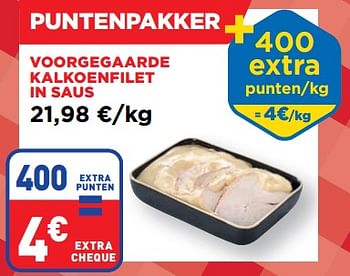 Promoties Voorgegaarde kalkoenfilet in saus - Huismerk - Renmans - Geldig van 17/05/2024 tot 24/05/2024 bij Renmans