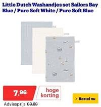 Little dutch washandjes set sailors bay-Little Dutch