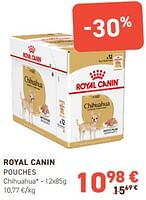 Promoties Royal canin pouches chihuahua - Royal Canin - Geldig van 15/05/2024 tot 26/05/2024 bij Tom&Co
