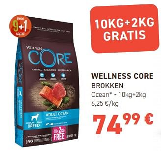 Promoties Wellness core brokken ocean - Wellness Core - Geldig van 15/05/2024 tot 26/05/2024 bij Tom&Co