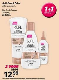 Guhl care + color bond+ restore shampoo-Guhl