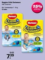 Promoties Huggies little swimmers zwembroekjes - Huggies - Geldig van 15/05/2024 tot 01/06/2024 bij De Online Drogist