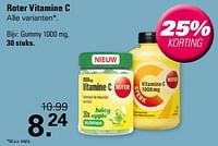 Promoties Roter vitamine c gummy - Roter - Geldig van 15/05/2024 tot 01/06/2024 bij De Online Drogist