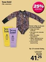 Promoties Uv werende kleding - Tenue Soleil - Geldig van 15/05/2024 tot 01/06/2024 bij De Online Drogist