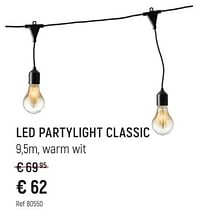 Led partylight classic-Huismerk - Free Time