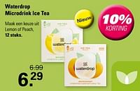 Waterdrop microdrink ice tea-Waterdrop