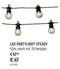 Led partylight steady-Huismerk - Free Time