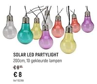 Solar led partylight-Huismerk - Free Time